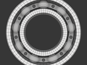 Radial Ball Bearing Modello 3D