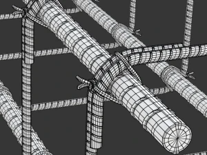 Reinforcement Iron 3D Model