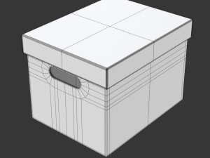 Storage Box Model 3D