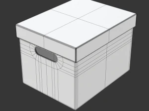 Storage Box 3D Model