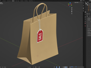 Shopping Bag 3D Model