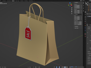 Shopping Bag 3D Model