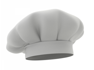 Chef Hat 3Dモデル