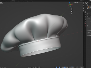 Chef Hat 3Dモデル