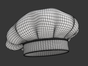 Chef Hat 3Dモデル