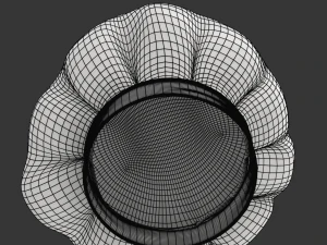 Chef Hat 3D Model