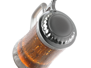 Beer Mug with Metal Cap 3D 모델