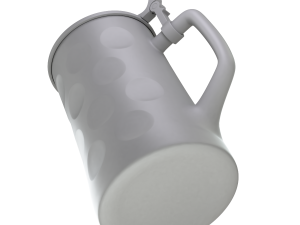Beer Mug with Metal Cap 3D 모델