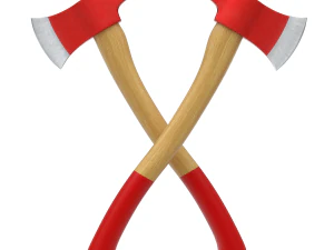 Топор пожарного 3D Модель