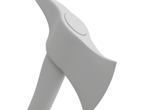 Firefighter Axe Model 3D
