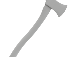Firefighter Axe Model 3D