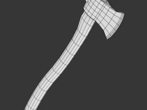 Топор пожарного 3D Модель