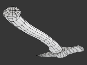 Firefighter Axe Model 3D