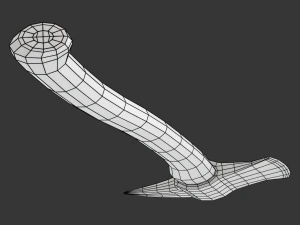 Топор пожарного 3D Модель
