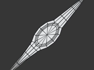 Топор пожарного 3D Модель