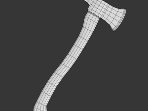 Топор пожарного 3D Модель