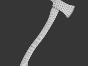 Топор пожарного 3D Модель