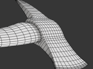Firefighter Axe Model 3D