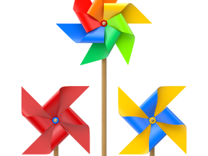 Pinwheel 3D Model