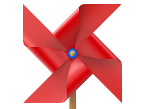 Pinwheel 3D-Modell