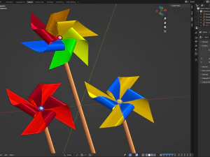 Girandola Modello 3D