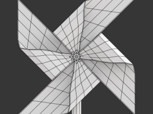 Pinwheel 3D-Modell