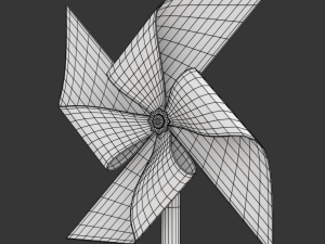 Pinwheel 3D-Modell