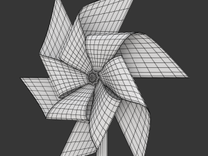 Pinwheel 3D-Modell