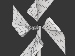Pinwheel 3D-Modell