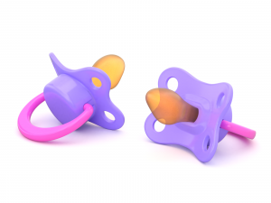 Pacifier Set 3D Model