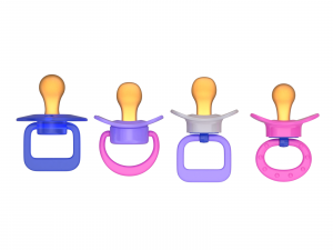 Pacifier Set 3D Model