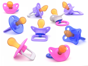 Pacifier Set 3D Model