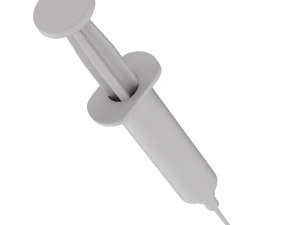 Disposable Syringe 3D Model