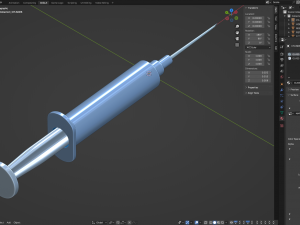 Disposable Syringe Modelo 3D