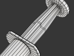 Disposable Syringe Modelo 3D