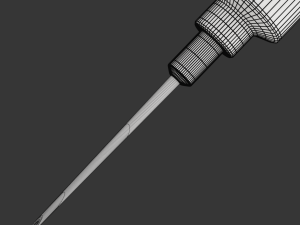 Disposable Syringe Modelo 3D