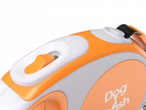 Dog Leash with Dog Collar 3D Model