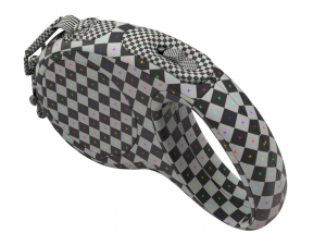 Dog Leash with Dog Collar 3D Model