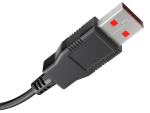 USB plug type A 3D Model