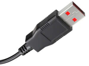 USB plug type A 3D Model