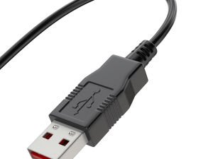 USB plug type A 3D Model