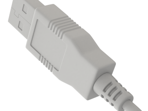 USB plug type A 3D Model