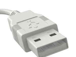 USB plug type A 3D Model