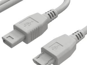 Mini USB type B and micro USB type B 3D Model