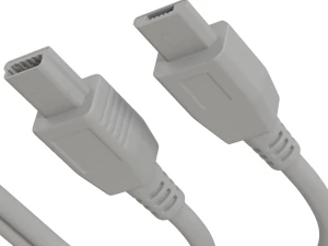 Mini USB type B and micro USB type B 3D Model
