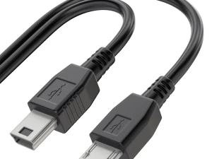 Mini USB type B and micro USB type B 3D Model