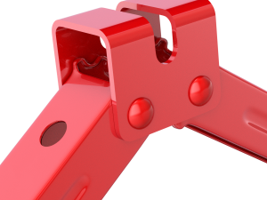 Scissor Jack with Car Wheel Modelo 3D