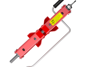 Scissor Jack with Car Wheel Modelo 3D