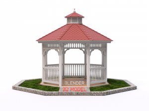 Gazebo Modello 3D