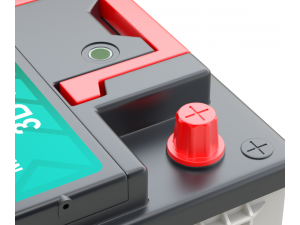 Car Battery Model 3D
